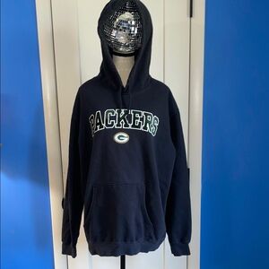 NFL Packers Navy Hoodie Sweater